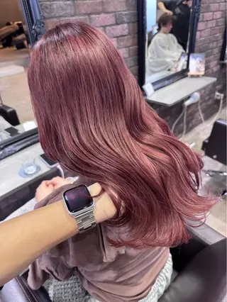 カラー あやね 🎀 大濠のヘアスタイル