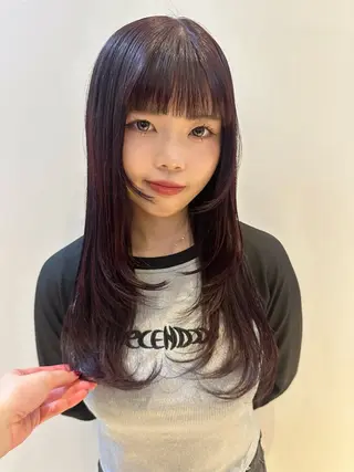 セミロング カラー nambu-GARDEN所属・和泉海咲/ 艶髪💖大人可愛いのヘアスタイル