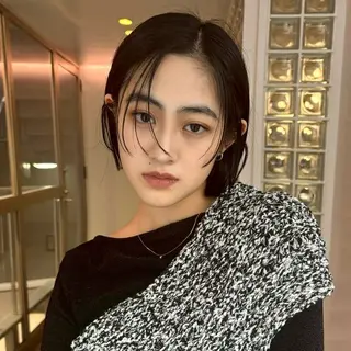 ミディアム 銀座/髪質改善カラー /ボブ/本田 聖のヘアスタイル