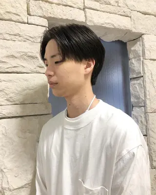 ヘアアレンジ メンズ ainico+所属・メンズ特化✂️栗原 侑也のヘアスタイル