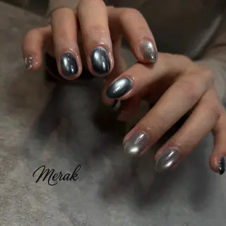 ネイル nagaoフィルイン パラジェル長さだしのネイルデザイン