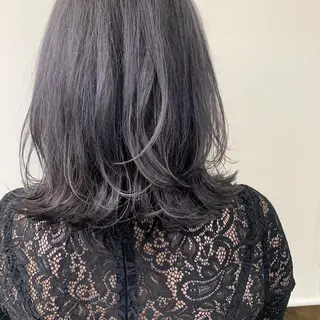 ミディアム E N T E R所属・🌕髪質改善/透明感 @ENTER大名のヘアスタイル