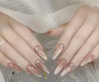 ネイル By moonネイル 🌷ワンホン/韓国風のネイルデザイン