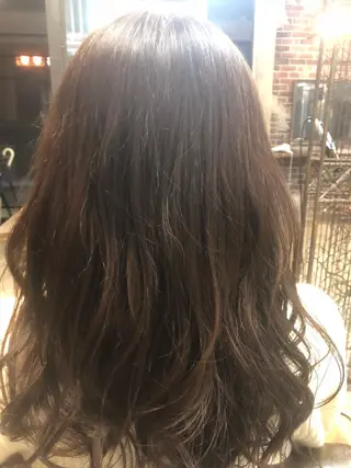 セミロング カラー 藤木 雅俊のヘアスタイル