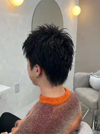 ショート メンズ Lalu yutoのヘアスタイル