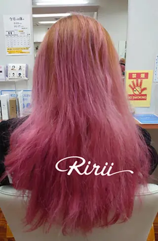 ロング カラー 工藤 和也のヘアスタイル