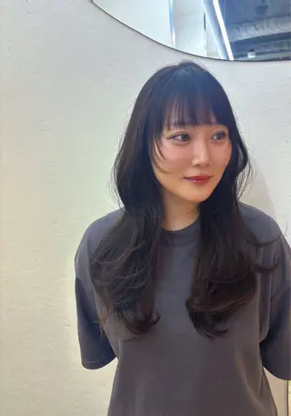 ロング カラー レイヤーカット ♥kanaのヘアスタイル