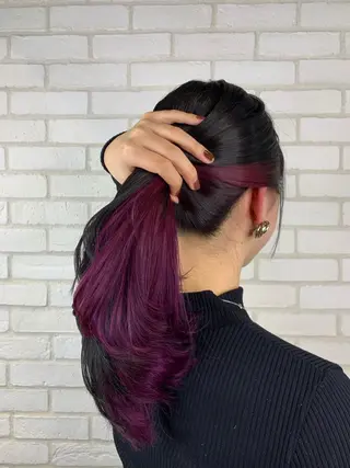 セミロング カラー she2.shinjuku所属・takumi Hのヘアスタイル