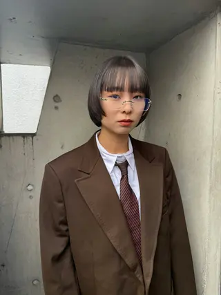 ショート MINX/ボブ/ レイヤー/田中元翔のヘアスタイル