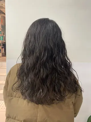 ロング パーマ 木下 拓海のヘアスタイル