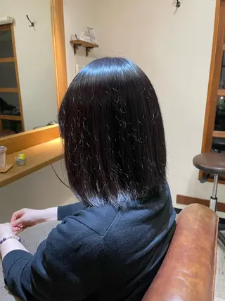 ミディアム 古井 成のヘアスタイル