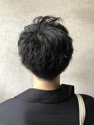 カラー パーマ ヘアアレンジ メンズ メンズパーマの巨匠 鈴木純のヘアスタイル