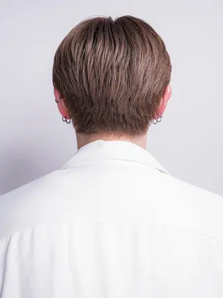 ショート ⭐️メンズ特化⭐️ パーマ　カラーのヘアスタイル