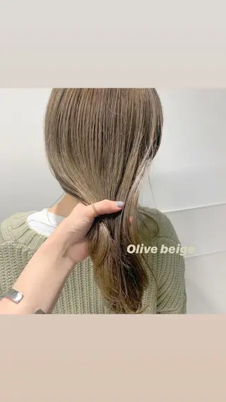 ミディアム カラー Amelie所属・Amelie yunのヘアスタイル