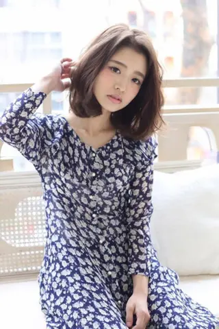 ミディアム charme【 シャルム 】所属・ボブ/レイヤー/ nanamiのヘアスタイル