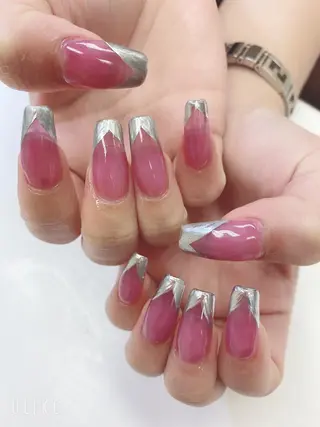 セミロング JNA認定講師🌸 RIEのネイルデザイン