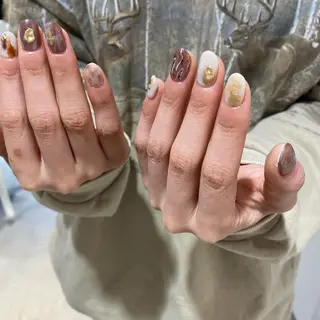 ネイル Trico Antique所属・岩本 杏のネイルデザイン