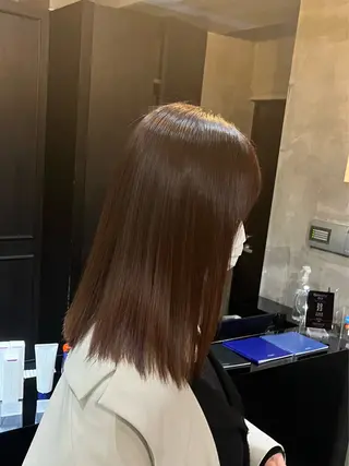 ロング カラー 川尻 竜正のヘアスタイル