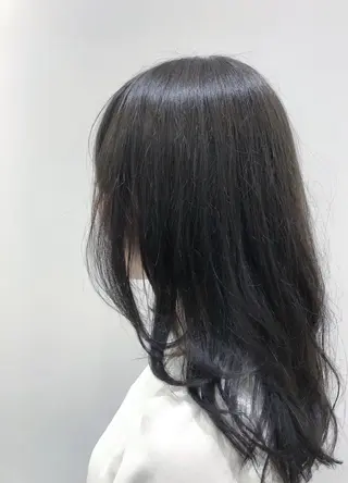 ミディアム ﾊｲﾄｰﾝ/ｶﾗｰ/ 用賀/稲若健太郎のヘアスタイル