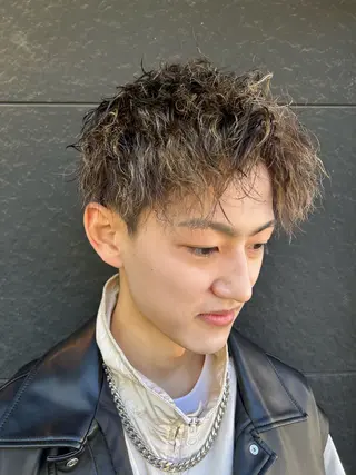 ショート パーマ メンズ メンズパーマの達人 / タカシマダイスケのヘアスタイル