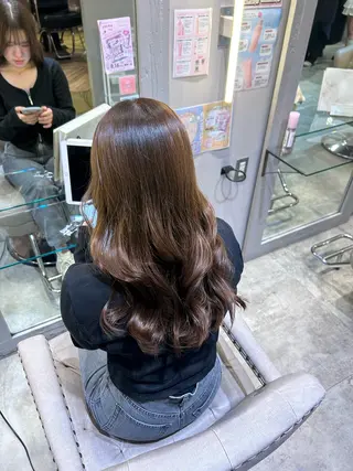 カラー 🤍ふんわりアイドル カラー🎀Rio🪽のヘアスタイル