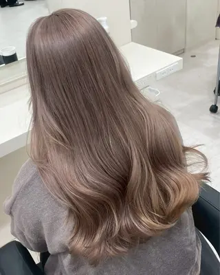 ロング カラー 💖髪質改善/韓国/ WカラーNanamiのヘアスタイル