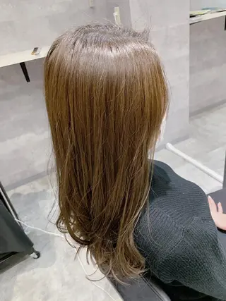 ロング カラー _WHITE 天神店 YUMEKA🐻のヘアスタイル