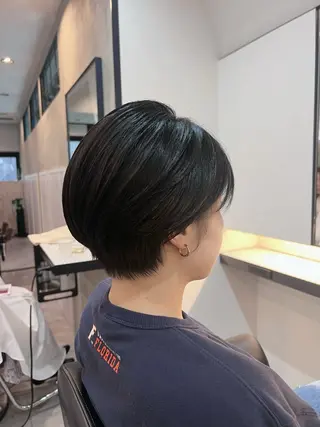 ショート 工藤 梨花のヘアスタイル