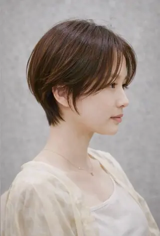 ショート カラー ショート/ボブ 岡田洸太のヘアスタイル