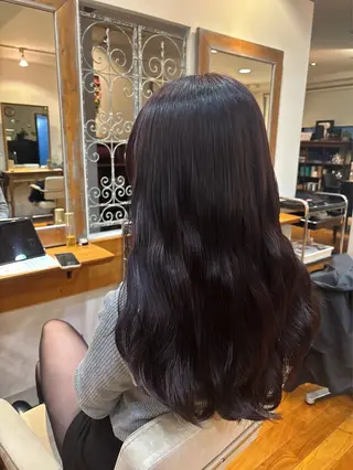 ロング カラー 榎本 紀美／カット無料のヘアスタイル