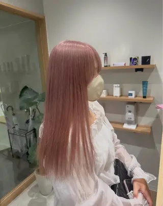 ロング カラー regalo 森重ユウのヘアスタイル