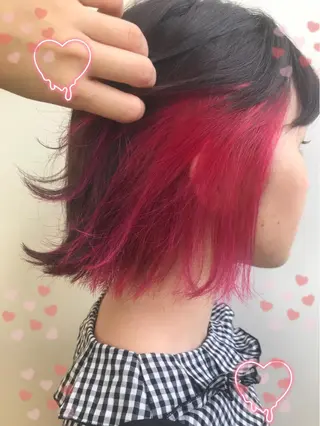 ショート カラー EMANON新宿東口所属・新宿駅近♡個室 ♡関口三都季🌜のヘアスタイル