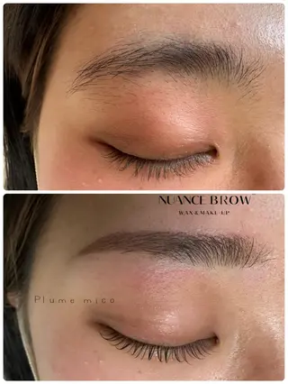 アイブロウ Plume micoのマツエク・マツパデザイン