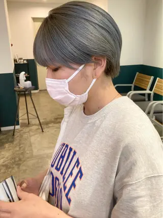 ショート 聖斗 /ハイトーン/パーマのヘアスタイル