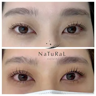 マツエク・マツパ NaTuRaL ゲンマのマツエク・マツパデザイン