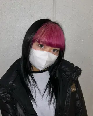 ミディアム カラー カツキ/GARTE 代官山のヘアスタイル