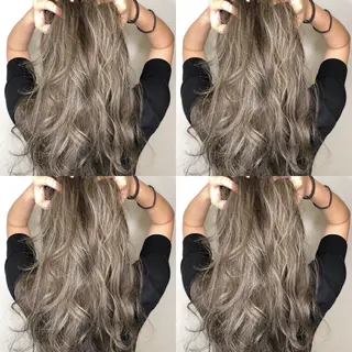 ミディアム カラー JILBLAN京都 ショート/ハイライトのヘアスタイル