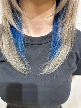 ミディアム kaminote所属・福西 晃希のヘアスタイル