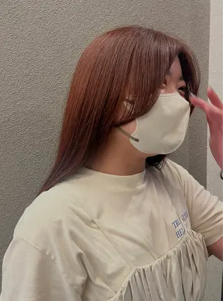 カラー cyaco g所属・cyaco g aimiのヘアスタイル