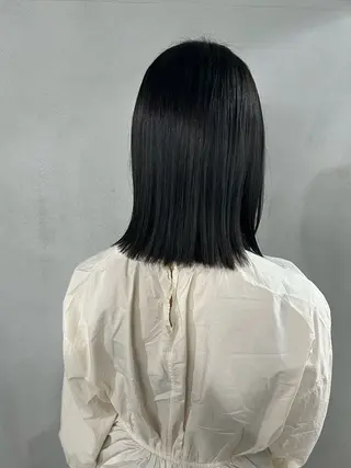 ミディアム カラー #tag 田島 純奈のヘアスタイル