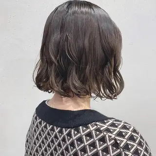 ショート パーマ ボブパーマコテ巻き風 パーマNo1深江秀平のヘアスタイル