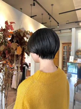 ショート なかの りなのヘアスタイル