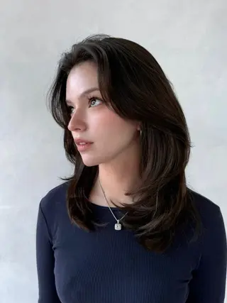 ミディアム DEAN名駅店所属・🖤エクステ/ハイト ーン/KANNA🖤のヘアスタイル