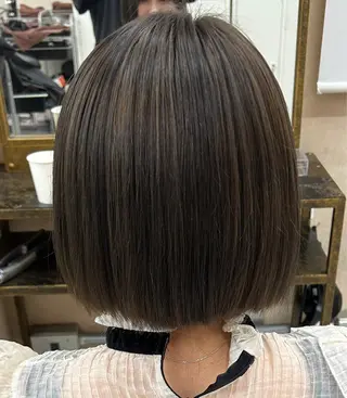 ショート カラー ボブ・パーマ特化 🌟フジタのヘアスタイル