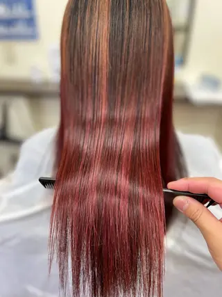 ミディアム 田中 就のヘアスタイル