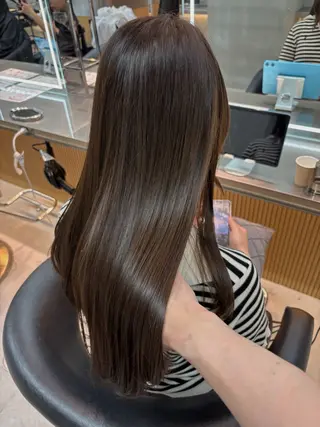 セミロング カラー 【美髪矯正】 吉村　清志のヘアスタイル