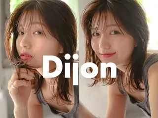 セミロング パーマ カラー ヘアアレンジ 髪質改善縮毛矯正🥇 Dijon渋谷のヘアスタイル