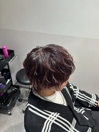 メンズ SALOWIN所属・美髪矯正/中華ウルフ 24h/高橋朋生のヘアスタイル