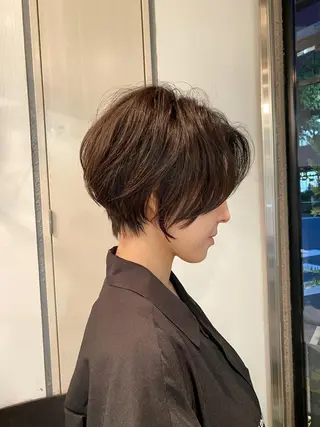 ショート カラー 美髪❣️縮毛矯正/ 髪質改善✨/山本のヘアスタイル