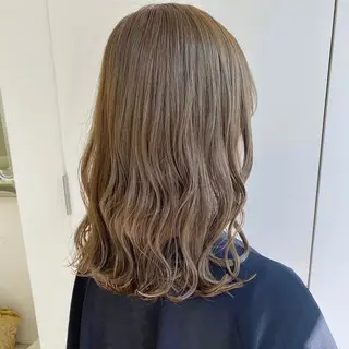 ミディアム カラー ParveMix￤ 大賀さつき🍨🤍のヘアスタイル